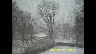 3142023 Snow Falling From Winter Storm Sage Without Talking Part 3
