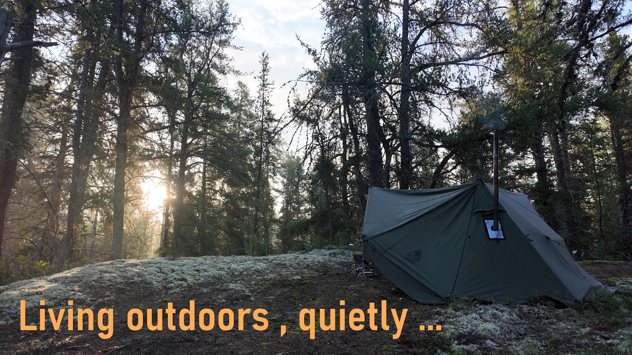A Quiet but Windy Solo Camp | Italian Poutine .