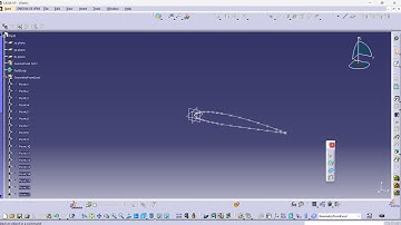 How to import NACA airfoil/ coordinates into CATIA
