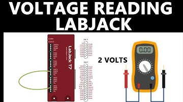 How To Read Voltage Values With Labjack