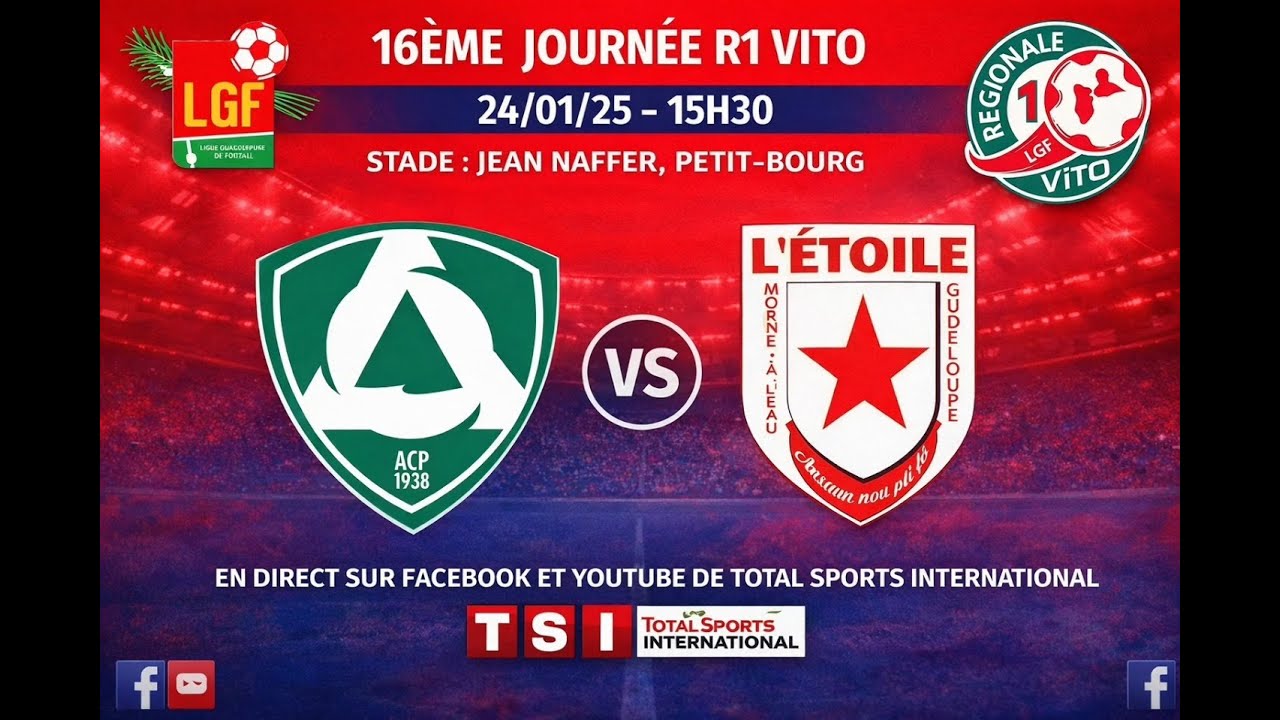 L'ARSENAL VS L'ETOILE, 16EME JOURNEE R1 VITO
