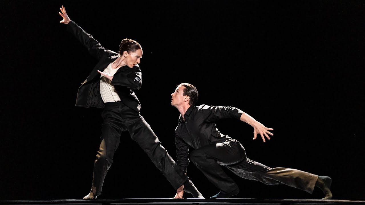 Королевский балет репетирует «Заявление» Кристал Пайт (Дин, Сиссенс, Ричардсон, Макналли)