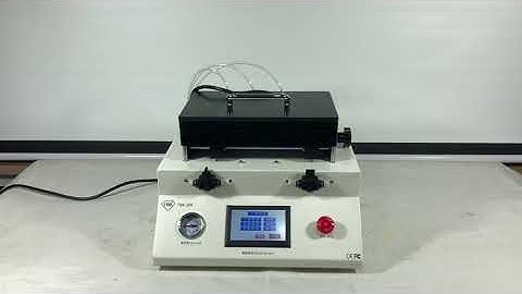 s7 / s8 / s8 plus edge lcd remove middle frame repair machine