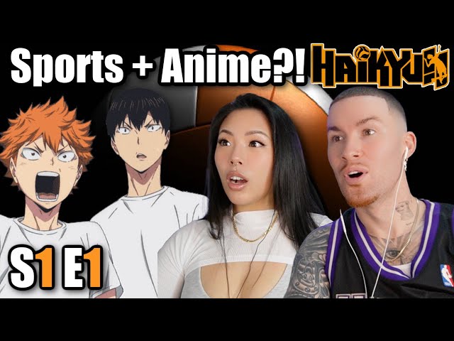OUR FIRST SPORTS ANIME! 🏐 Haikyuu!! Episode 1 REACTION!