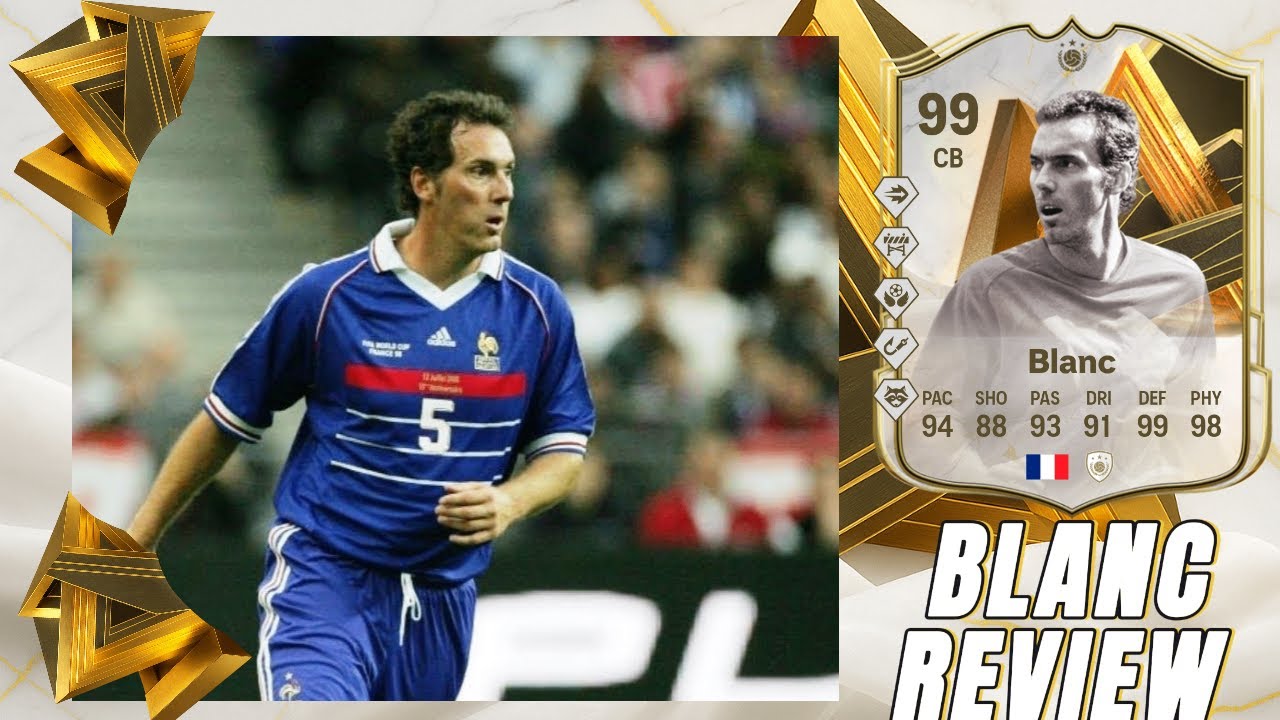 ¡LA VERDAD PASO SIN VER! Laurent Blanc 99 FC PRO CHAMPION REVIEW EA FC 25