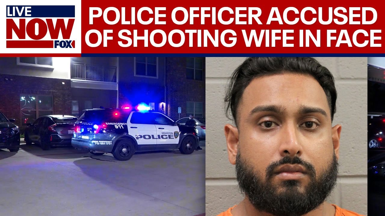 Houston police officer accused of shooting wife in the face | LiveNOW from FOX