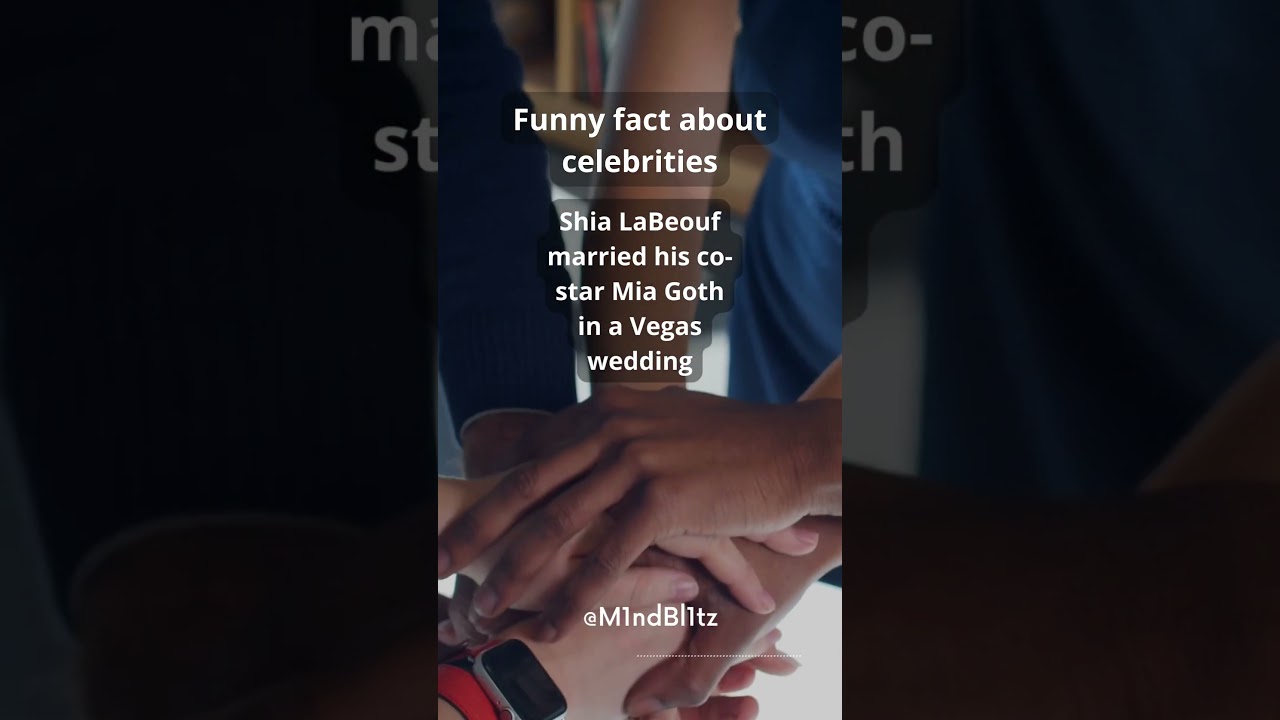 Funny Fact About Celebrities 