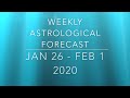 January 26 Weekly Astrological Forecast | Venus Conjunct Neptune | Venus Square Mars