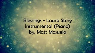 Blessings - Laura Story | Piano Instrumental (with lyrics)