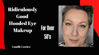 Ridiculously Good Hooded Eyes Makeup for over 50's