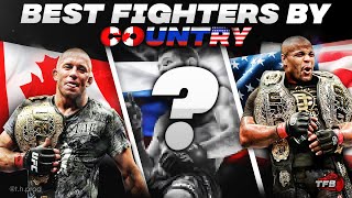 The BEST UFC Fighters By Country