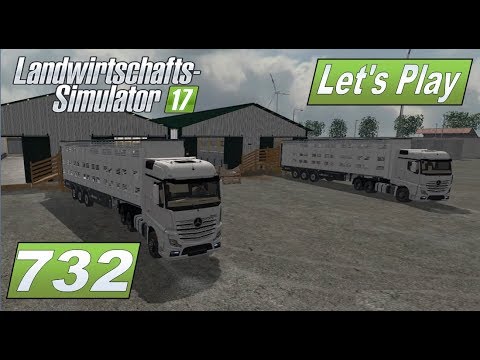 lets play a little game LS17 #732 Jetzt wird der Milchviehstall aufgefüllt #Lets Play Landwirtschafts Simulator 2017 4fach