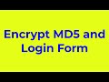 C# Windows Forms programming - Login Form using MD5 Hash algorithm Mp3 Song