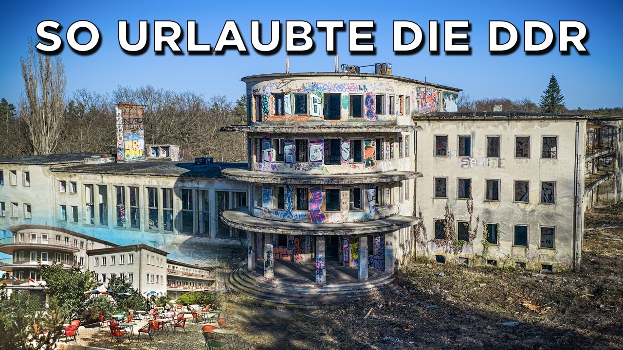 DDR-Traumurlaub im Verfall: Das verlassene FDGB-Ferienheim Fritz Heckert