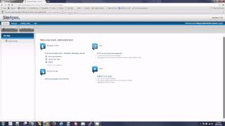SiteApex Training Series 1: SiteApex Administration Introduction