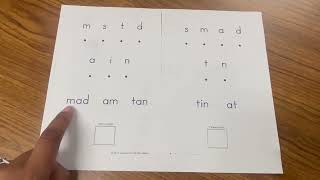 Unit 2 and 3 Letter Sounds - SFA