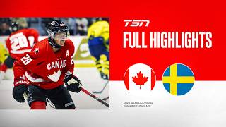 Canada vs. Sweden Full Highlights | 2026 World Junior Summer Showcase