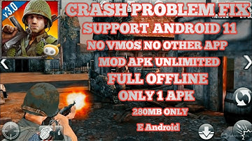 Frontline Commando D-Day Crash Problem Fix Support All Devices E Mods & E Android