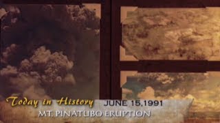Mt. Pinatubo eruption in 1991 | Today in History