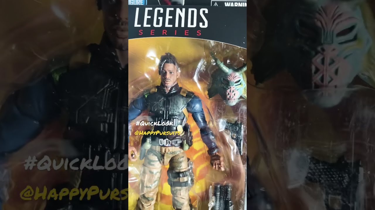 Marvel Legends Erik Killmonger Action Figure Review Hasbrl Black Panther - QUICK LOOK