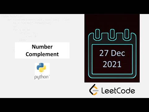December 27/2021 LeetCode Challenge: Number Complement