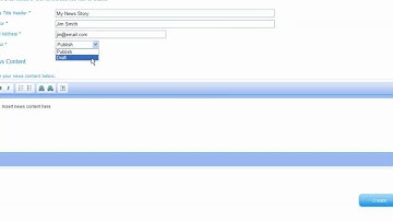 Adding a News Story in Powerhouse CMS