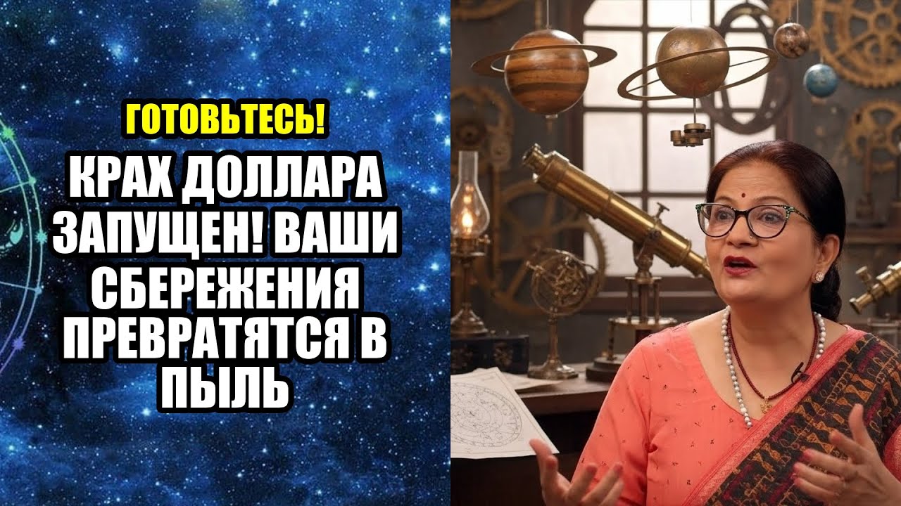 КРАХ ДОЛЛАРА ЗАПУЩЕН! ВАШИ СБЕРЕЖЕНИЯ ПРЕВРАТЯТСЯ В ПЫЛЬ