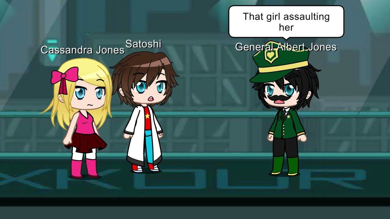 Cassandra meet her father General Albert Jones Demotion ga kill! Gacha club