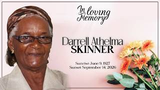 Celebrating the Life of Darrell Athelma Skinner
