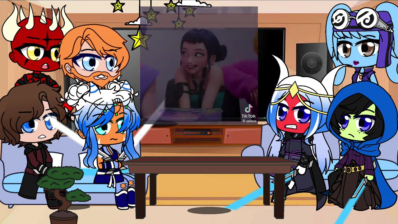 Star wars react to rumi | Kpop Demon Hunters | Darth vader | Gacha life