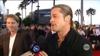Brad Pitt Interview: World War Z Australia Premiere in Sydney