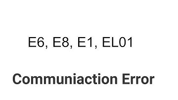 E6 Error In VOLTAS AC Communication Error