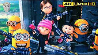 Minions and Kids saved Gru | Despicable Me 2 | Best 4K Scene