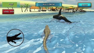 Crocodile Simulator Beach Hunt Android Gameplay #32 screenshot 2