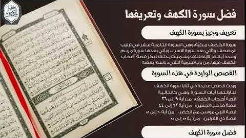 عطرة جمعتك سورة الكهف برواية هشام عن ابن عامر ( أحمد شعبان غزال )