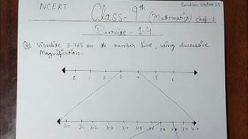 Visualise 3.765 on the Number Line🔥 L-9 |  Exercise 1.4 | Class 9th NCERT solutions #ncert