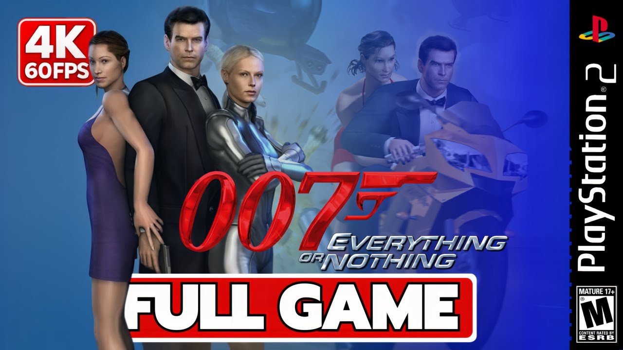007: Everything or Nothing (PS2) Gameplay Walkthrough Full Game (4K 60FPS) - No Commentary 007: Everything or Nothing (PS2) Gameplay Walkthrough Full Game (4K 60FPS) - No Commentary