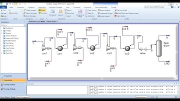 Liquefaction of Natural gas using Aspen HYSYS// LEC 24