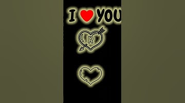 R 💝 K Capal name stetus ll nameart video ll whatsapp status #trending #whatsappstatus #love