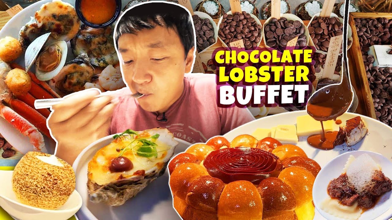 All You Can Eat CHOCOLATE, LOBSTER Seafood Buffet in Singapore 