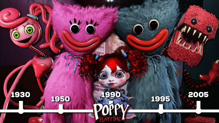 The Poppy Playtime Timeline | Chapter 1-3 Full Story & Lore
