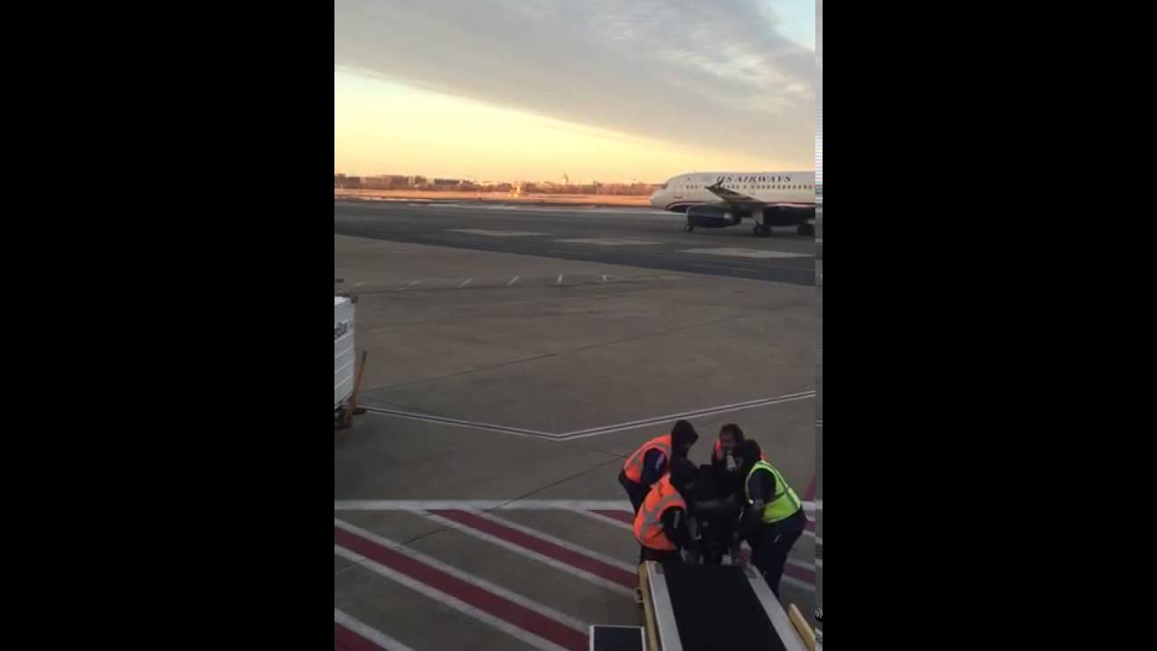Electric Wheelchair Loaded on Plane YouTube