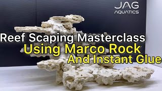 How To Scape Using Marco Rock and INSTANT HOLD AQUASCAPING GLUE!