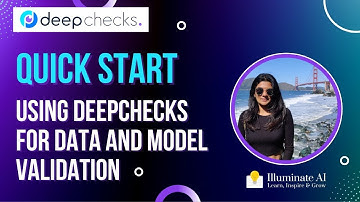 Quick start on using Deepchecks for Data and Model Validation