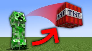 Minecraft, But Mobs Throw TNT At You...