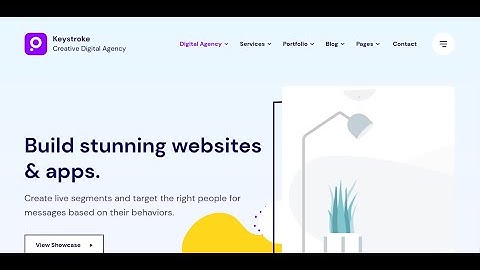 Keystroke - Creative Agency, Digital Agency WordPress Theme | Startup Agency Theme