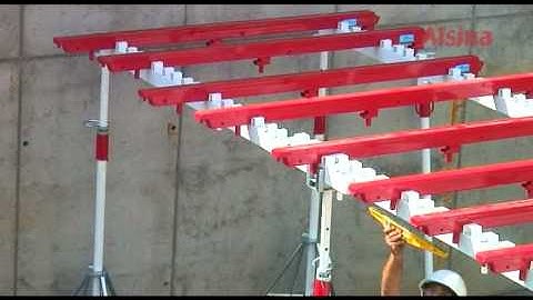 Mecanoflex: Flexible Slabs Formwork System