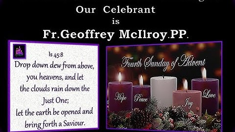 SUNDAY 20TH DECEMBER 2020 | 4TH SUNDAY OF ADVENT YEAR B | ST MACARTAN