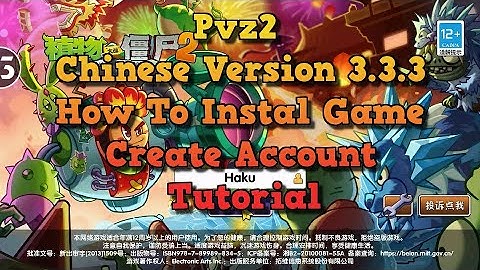 Plant Vs Zombies 2 CHINESE Version 3.3.3 | How To INSTAL GAME + CREATE ACCOUNT | Pvz2 Chinese 2024