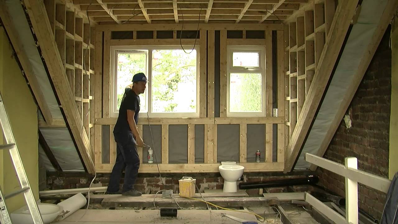 dormer roof sheffield philip dalton demonstrating his